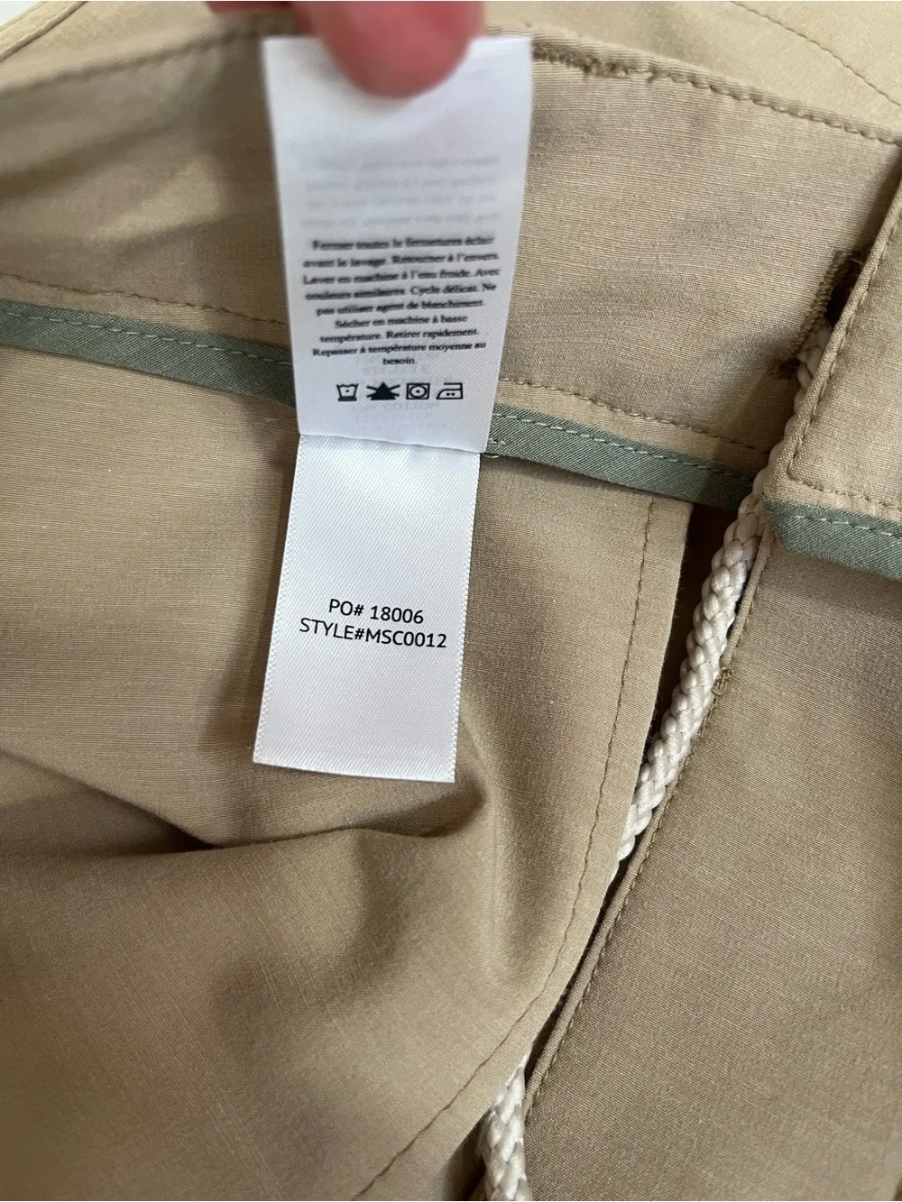 Faherty All Day™ Shorts 9” Khaki Tan Flat Front Stretch Men’s Size 33